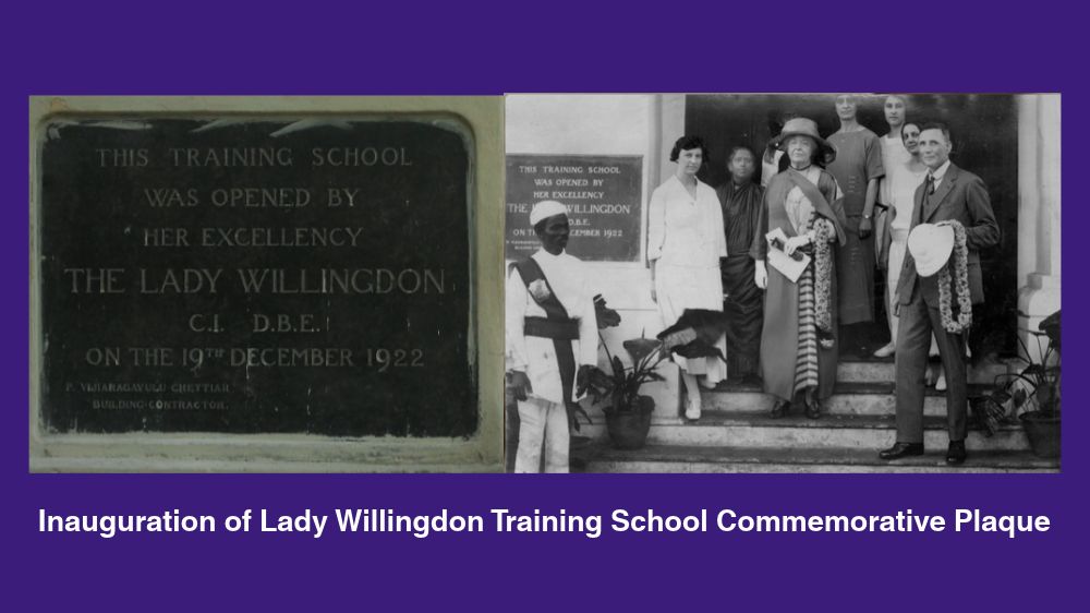 Inauguration of Lady Willingdon Training School